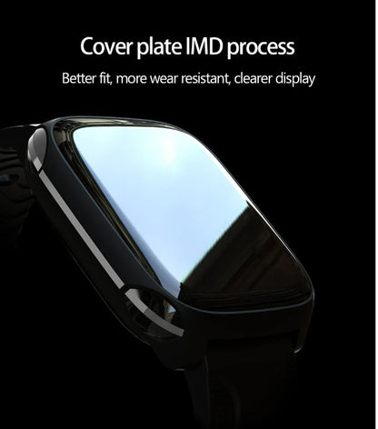 TECKMOOR TF9 Smart Watch Fitness Tracker Multi Sports Band - Black