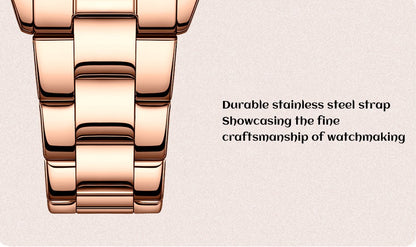 TECKMOOR CURREN Ladies Steel Watch - Gold White